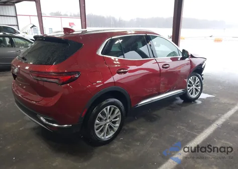 2022 Buick Envision Fwd Preferred из США, поврежденный, VIN LRBAZLR43ND016788